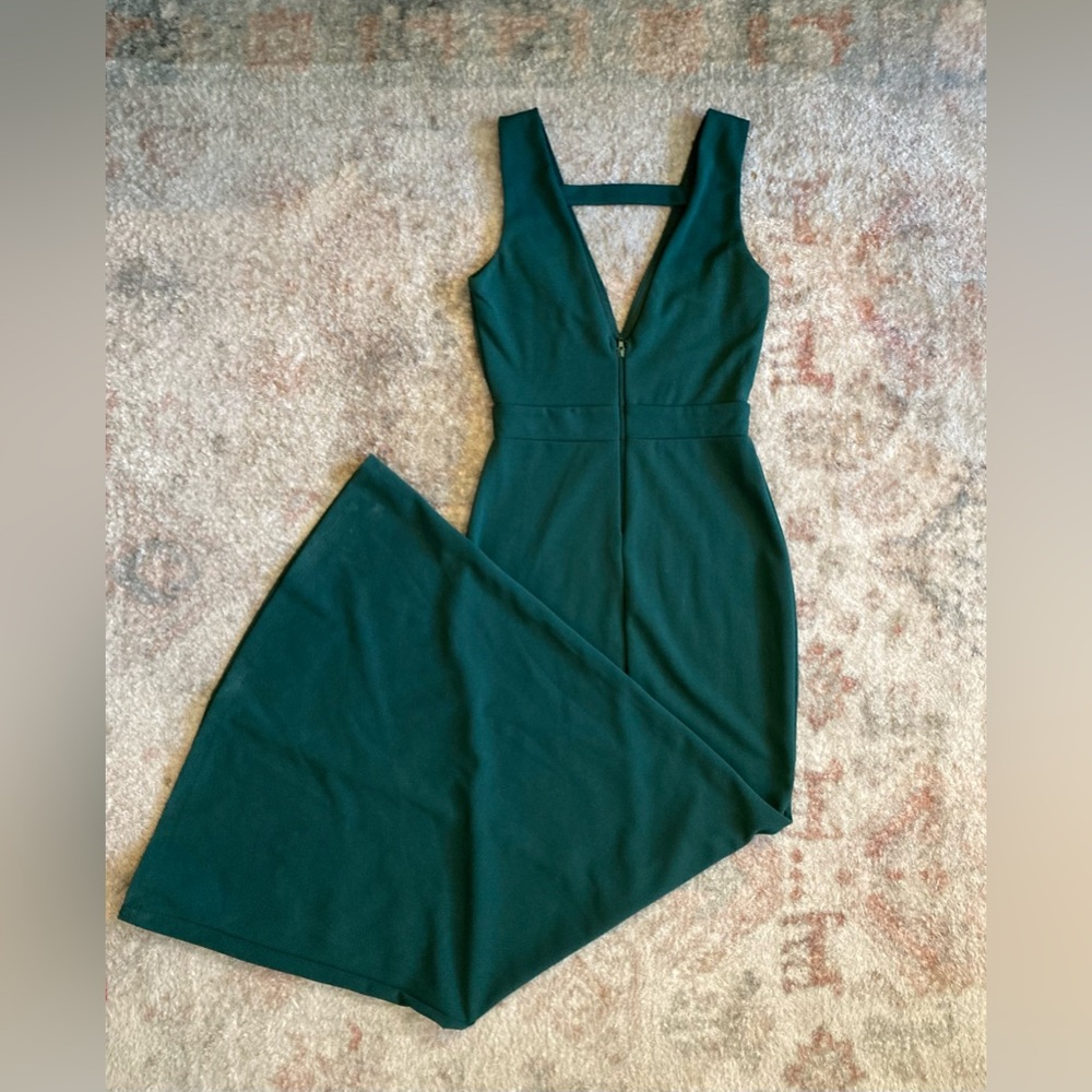 Hunter Green Windsor Dress - Picture 3 of 6
